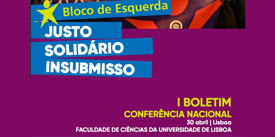 I Boletim da Conferência Nacional do Bloco
