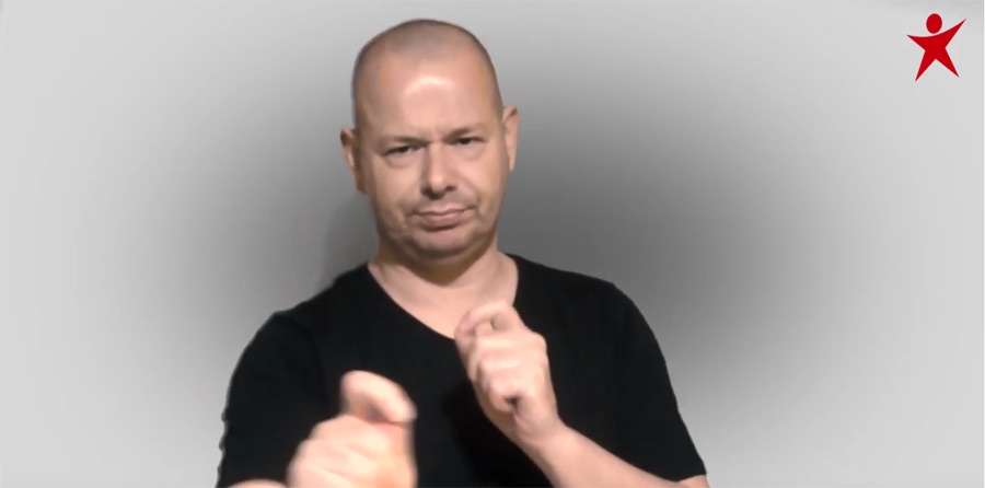 Manifesto eleitoral em Língua Gestual Portuguesa