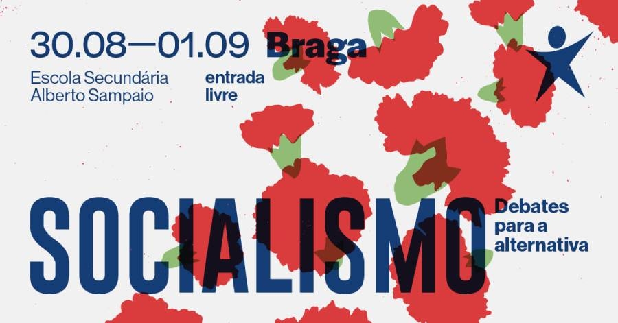 Fórum Socialismo 2024 é em Braga de 30 de agosto a 1 de setembro