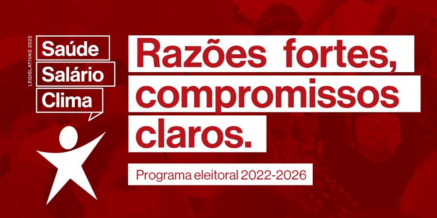 Legislativas 2022: Programa eleitoral do Bloco