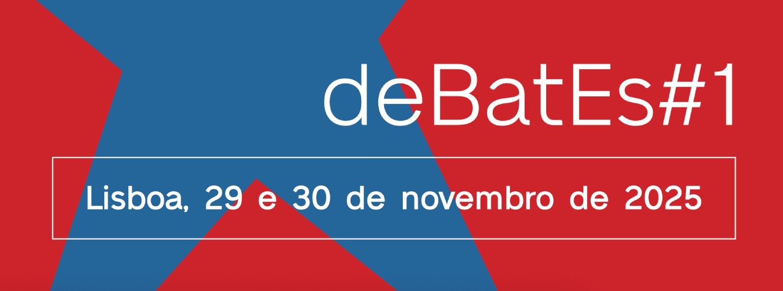 Já está disponível o caderno deBatEs#1