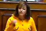 Cecília Honório apresentou projecto de lei do Bloco sobre avaliação de professores que foi chumbado por apenas um voto de diferença.