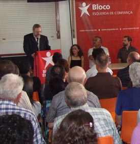 Apresentação da candidatura do Bloco à autarquia da Chamusca