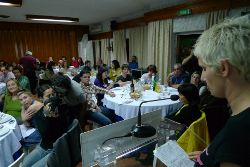 Jantar-debate em Carregal do Sal. Foto de Paulete Matos