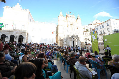Comício do Bloco de Esquerda em Coimbra - Foto de Paulete Matos
