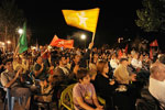 Comício do Bloco em Barcelos. Foto de Paulete Matos