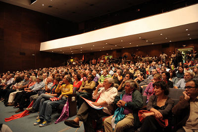Comicio em Coimbra. Foto de Paulete Matos