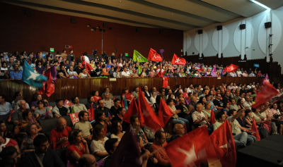 Comício em Santa Maria da Feira. Foto de Paulete Matos