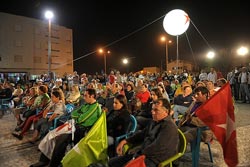 Boa participação no comício em Vieira de Leiria. Foto de Paulete Matos