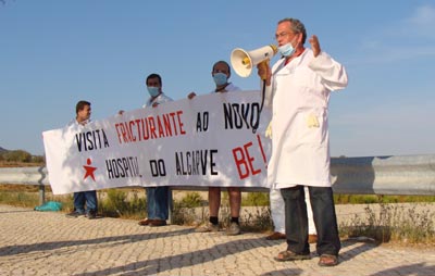 Hospital Central do Algarve, sátira do Bloco de Esquerda