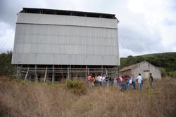 Francisco Louçã e Heitor de Sousa visitaram a Capela Visigótica de São Gião (Nazaré)