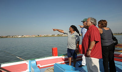 O Bloco visitou a margem sul do Tejo. Foto de Paulete Matos