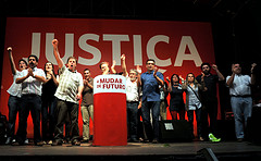 Comício do Bloco em Braga - Foto de Paulete Matos