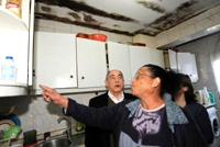 Visita ao bairro do Lagarteiro. Foto Fernando Veludo/Lusa