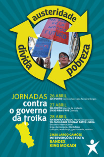 Jornadas contra o Governo da Troika
