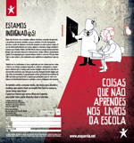 Folheto dos jovens do Bloco Folheto dos jovens do Bloco