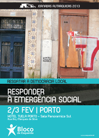 Cartaz das Jornadas Autárquicas
