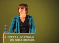 Cecília Honório interveio na sessão da Aula Magna