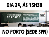 Debate sobre municipalização do ensino