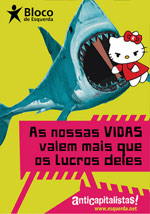 "As nossas vidas valem mais que os lucros deles"