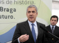 Sócrates e Vasco de Mello no anúncio da PPP para a construção do novo Hospital de Braga, que concedeu a administração do hospital de São Marcos à Mello Saúde