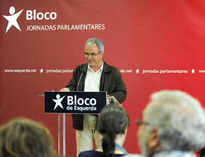 José Manuel Pureza nas jornadas parlamentares do Bloco