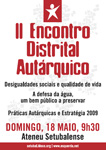 Bloco/Setúbal junta autarcas para discutir estratégia para 2009