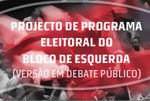 Programa do Bloco para 2009 em debate 