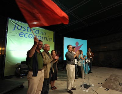 Campanha eleitoral das eleições legislativas de 2009 - Foto de Paulete Matos