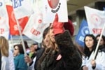 Manifestação dos enfermeiros - Foto de Paulete Matos