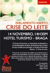 Bloco vai reunir em Braga com profissionais do sector para encontrar propostas que permitam sair da crise.