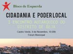 Encontro Autárquico Distrital de Beja é no dia 9 em Castro Verde