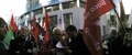 Manifestação em Bruxelas contra a precariedade