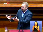 Luís Fazenda trouxe os efeitos da crise ao debate parlamentar