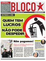 Leia aqui o jornal do Bloco
