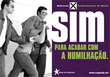 Outdoor do Bloco de Esquerda