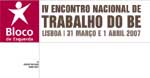 Brochura do 4º Encontro de trabalho