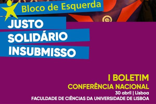 I Boletim da Conferência Nacional do Bloco