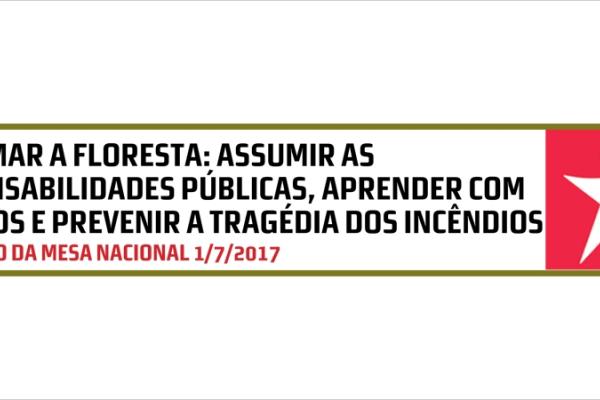 Mesa Nacional reuniu a 1 de julho