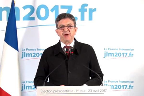 Bloco congratula Mélenchon por resultado histórico nas presidenciais francesas