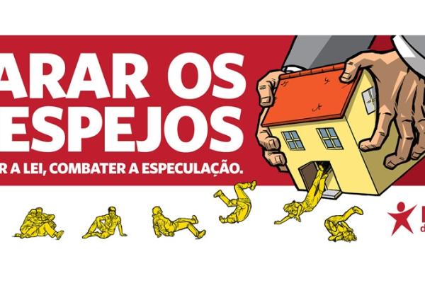 Bloco lança campanha para travar despejos