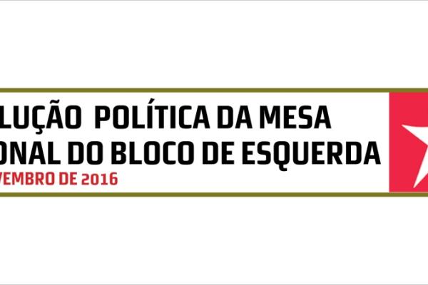 Mesa Nacional reuniu a 26 de novembro