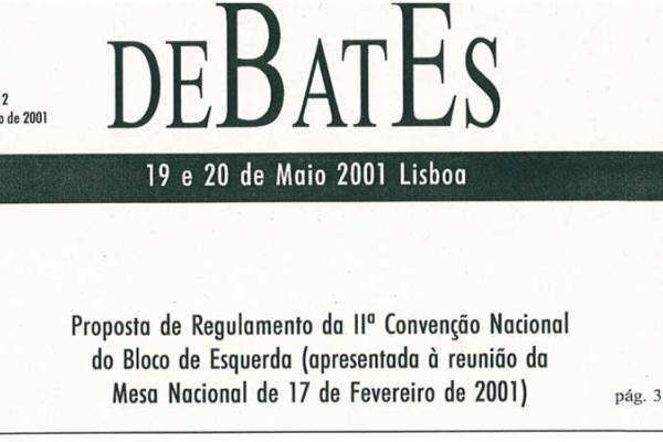 Resolução da II Convenção do Bloco