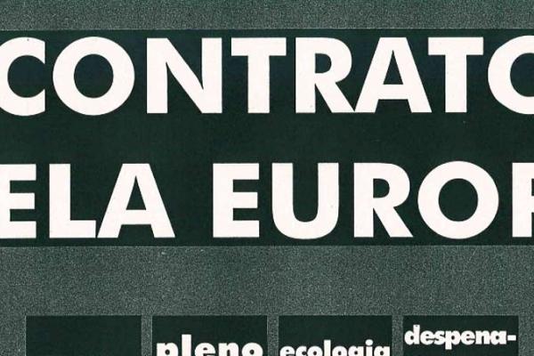Manifesto Europeias 1999