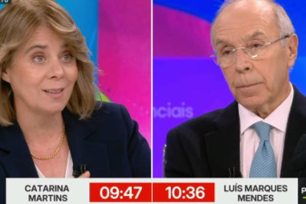 Debate completo: Catarina Martins e Marques Mendes