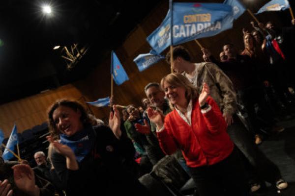 Catarina apela ao voto de "quem não quer ter um biombo de sala na Presidência”