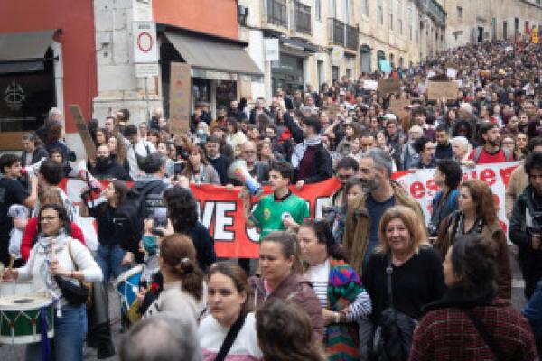 Greve Geral com manifestação do Rossio à Assembleia da República